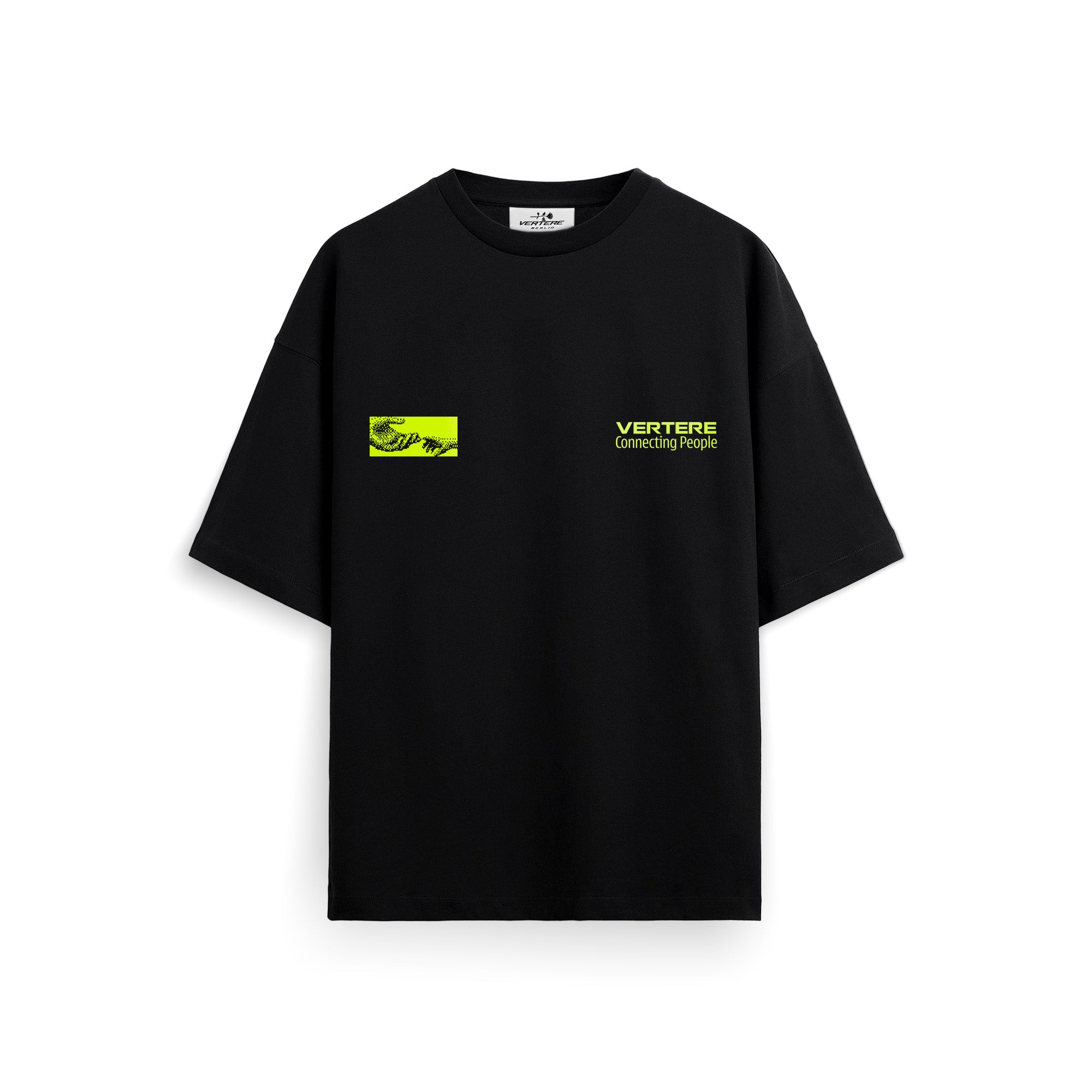 CONNECTING T-SHIRT - BLACK