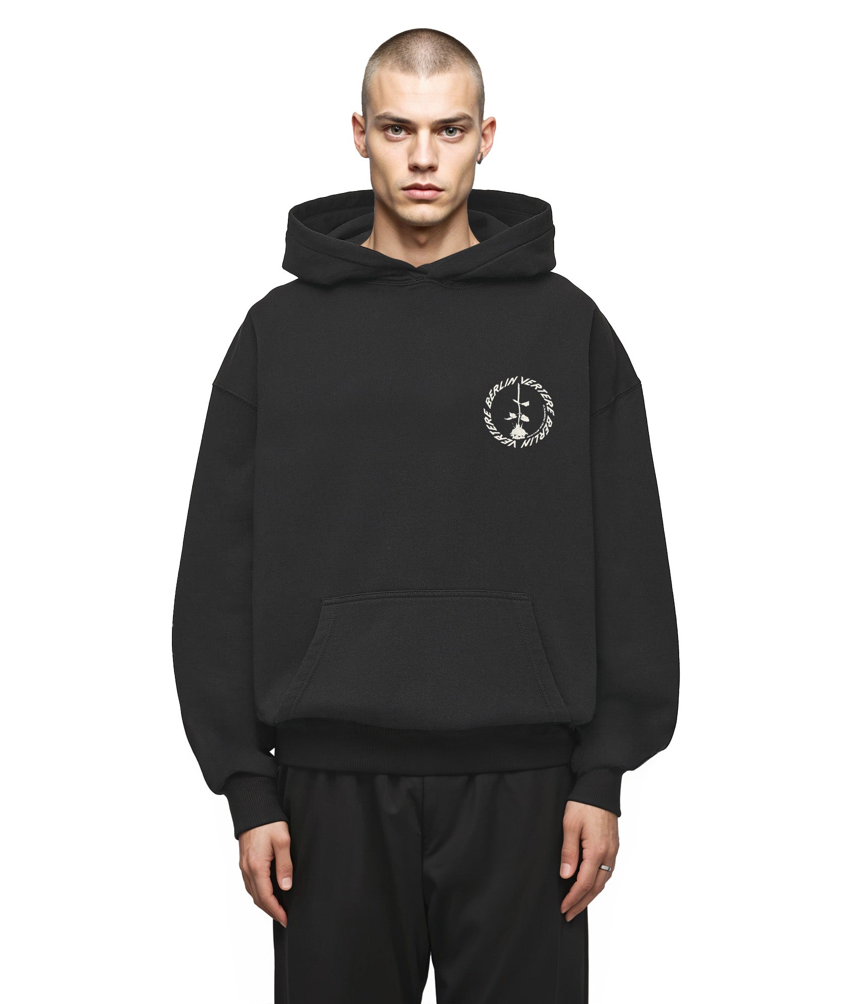 PRODUCT OF BERLIN HOODIE - BLACK