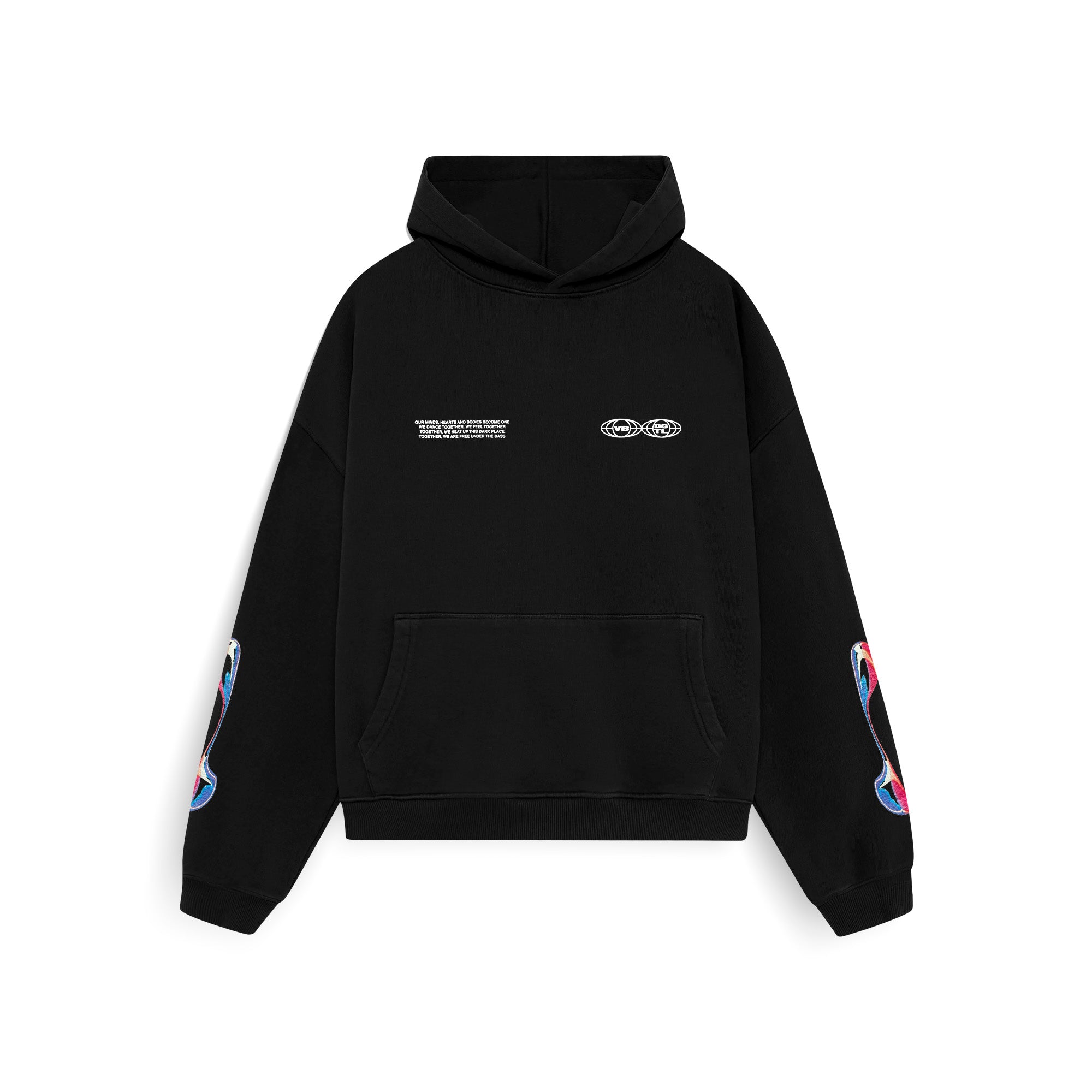 DGTL x VERTERE ADE HOODIE - BLACK