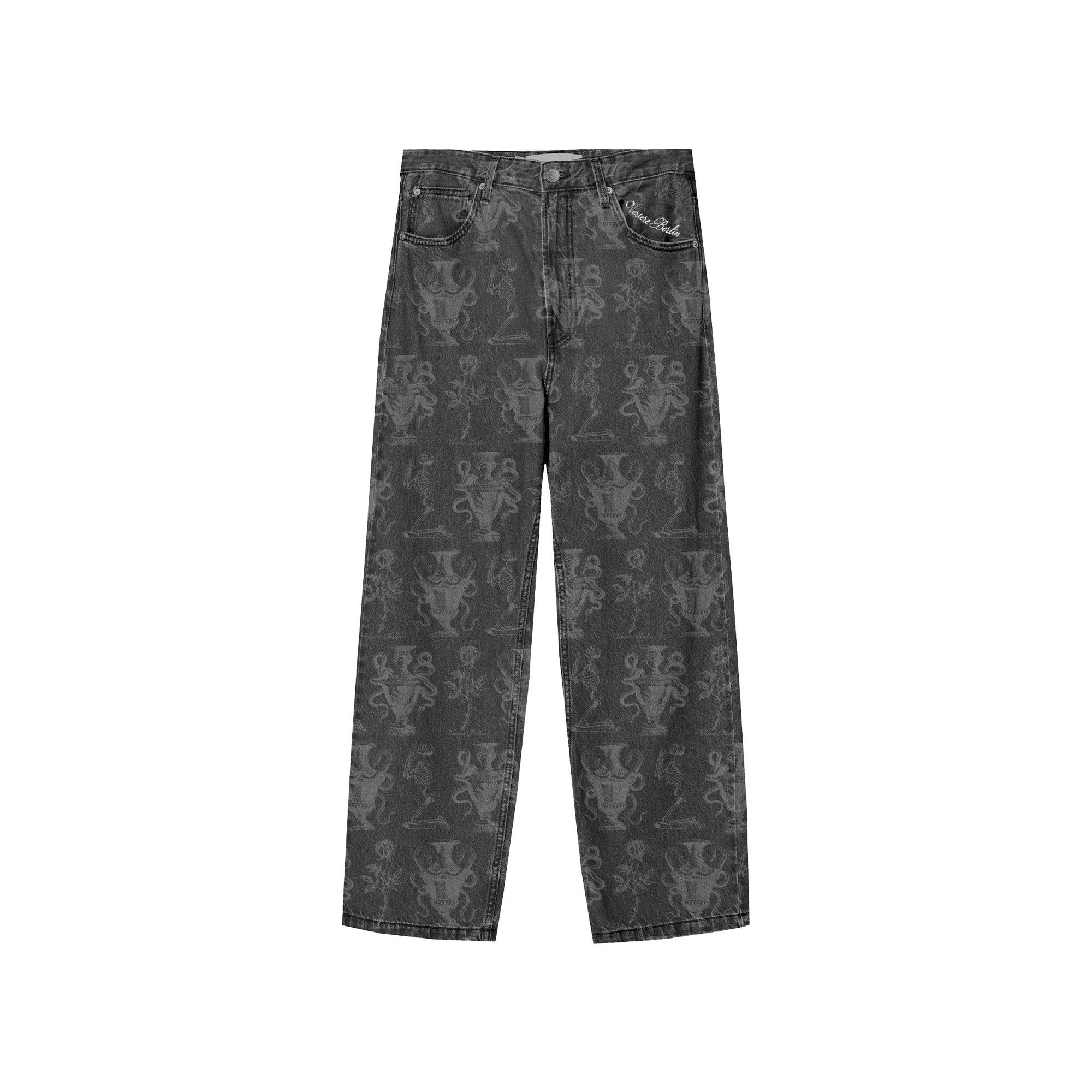 SNAKEBITE DENIM - WASHED BLACK