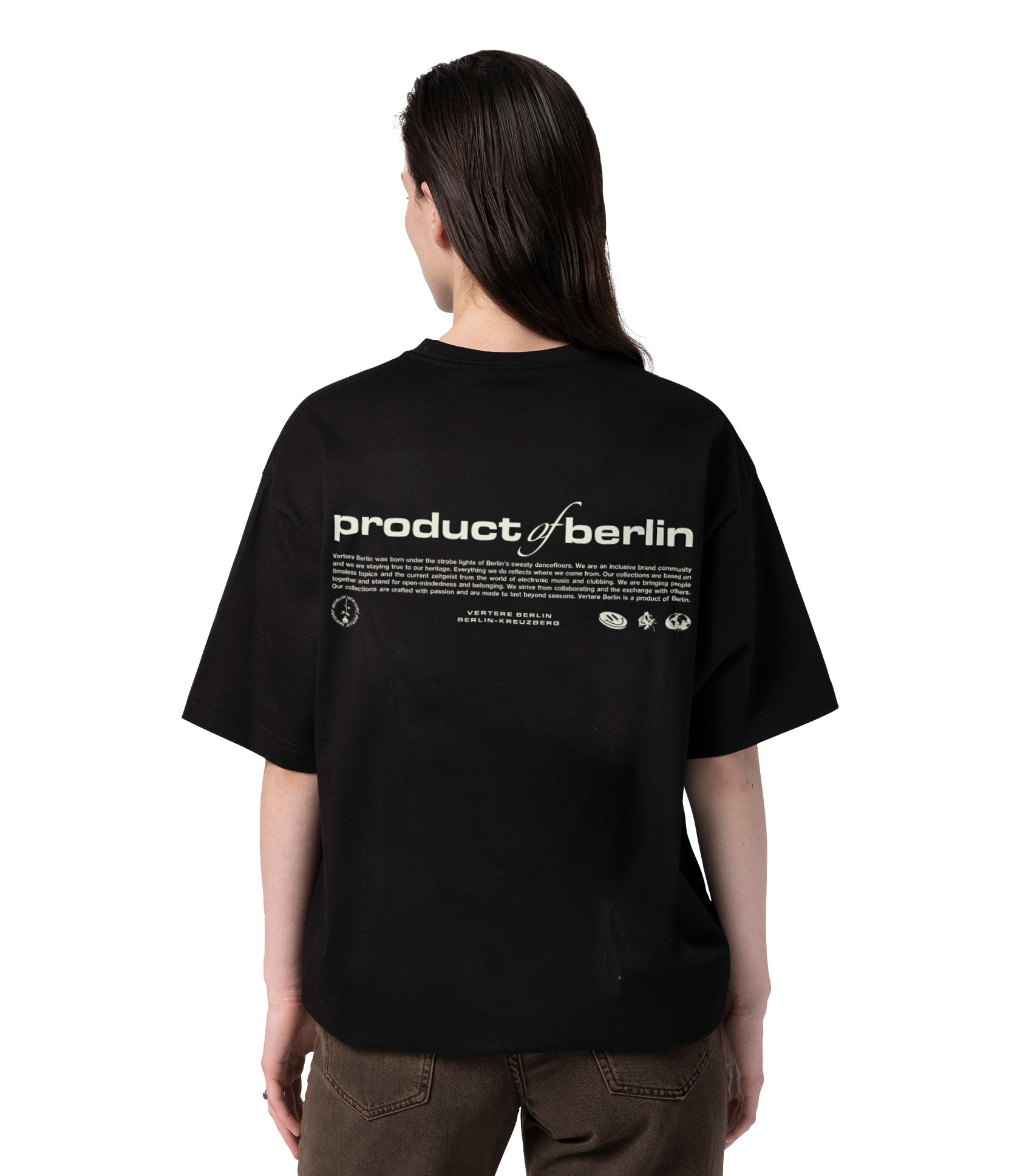 PRODUCT OF BERLIN T-SHIRT - BLACK