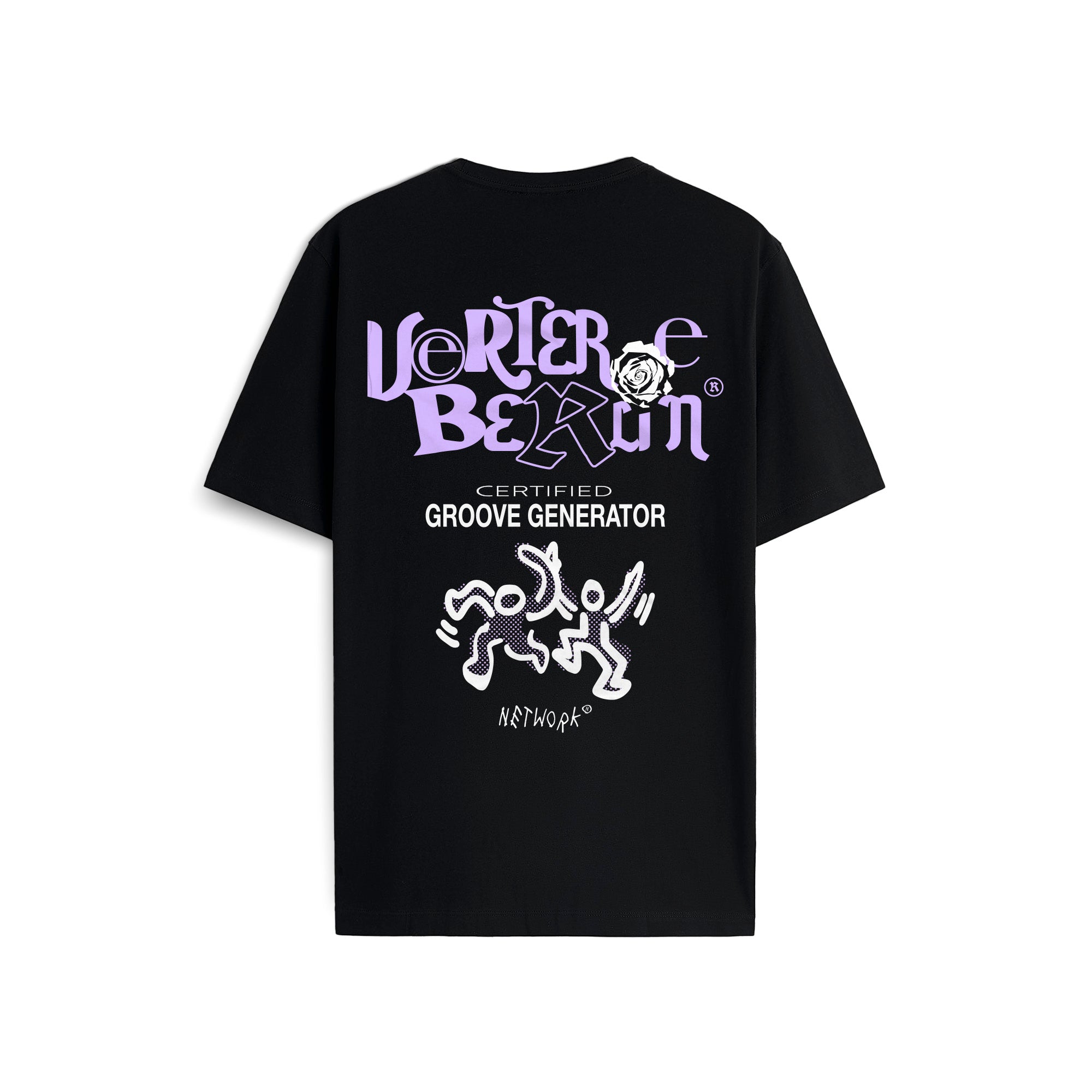 GROOVE GENERATOR T-SHIRT - BLACK