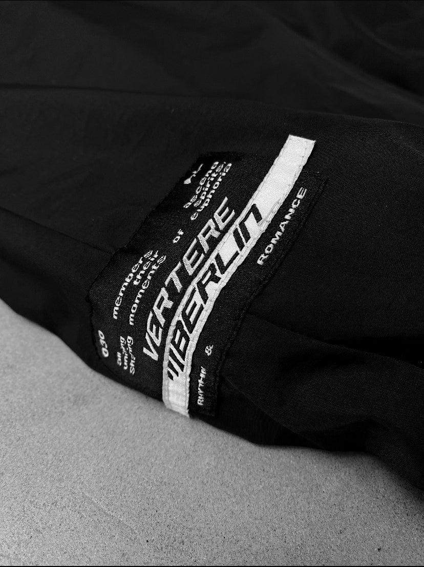 DUO TRACK PANTS - BLACK