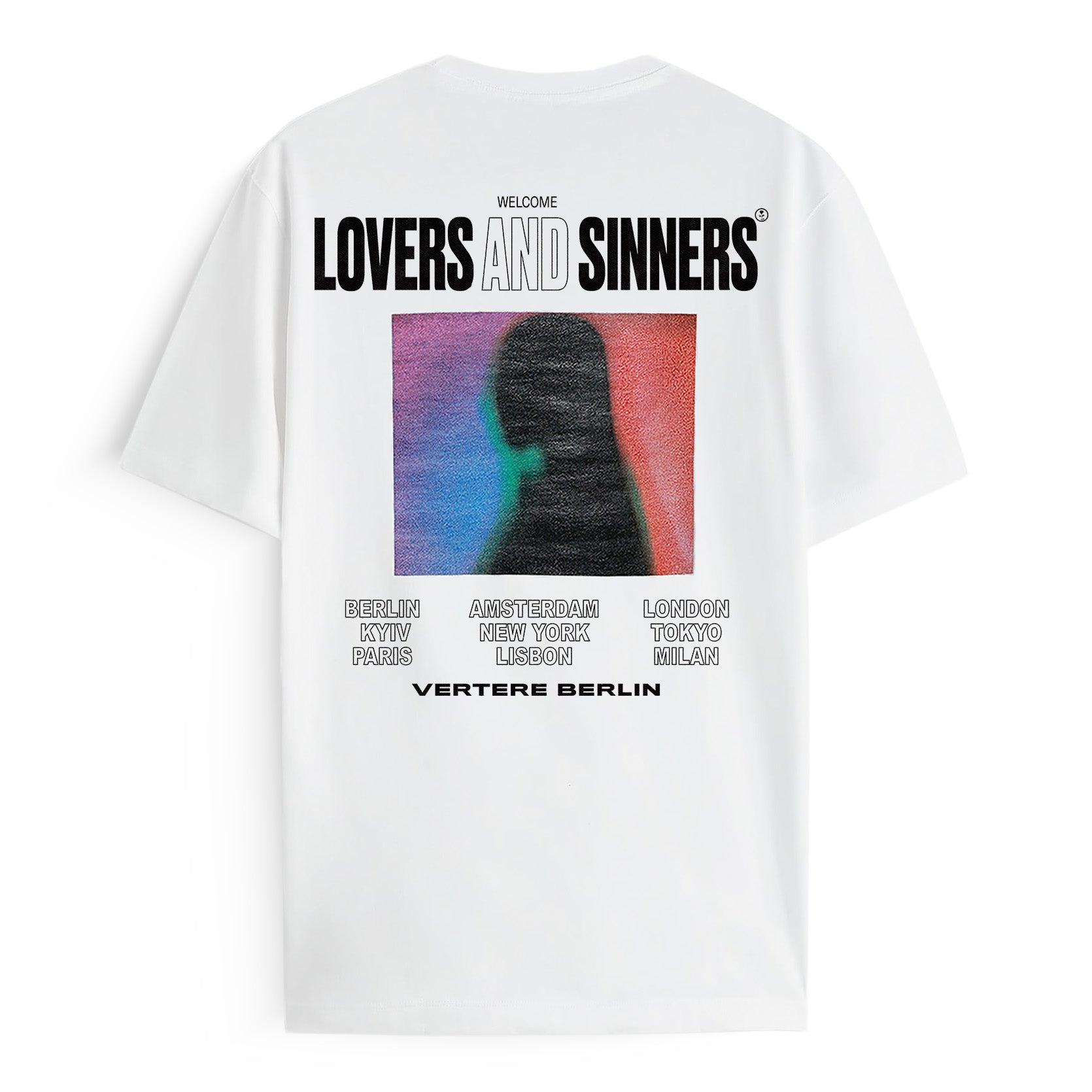 LOVERS AND SINNERS T-SHIRT - WHITE