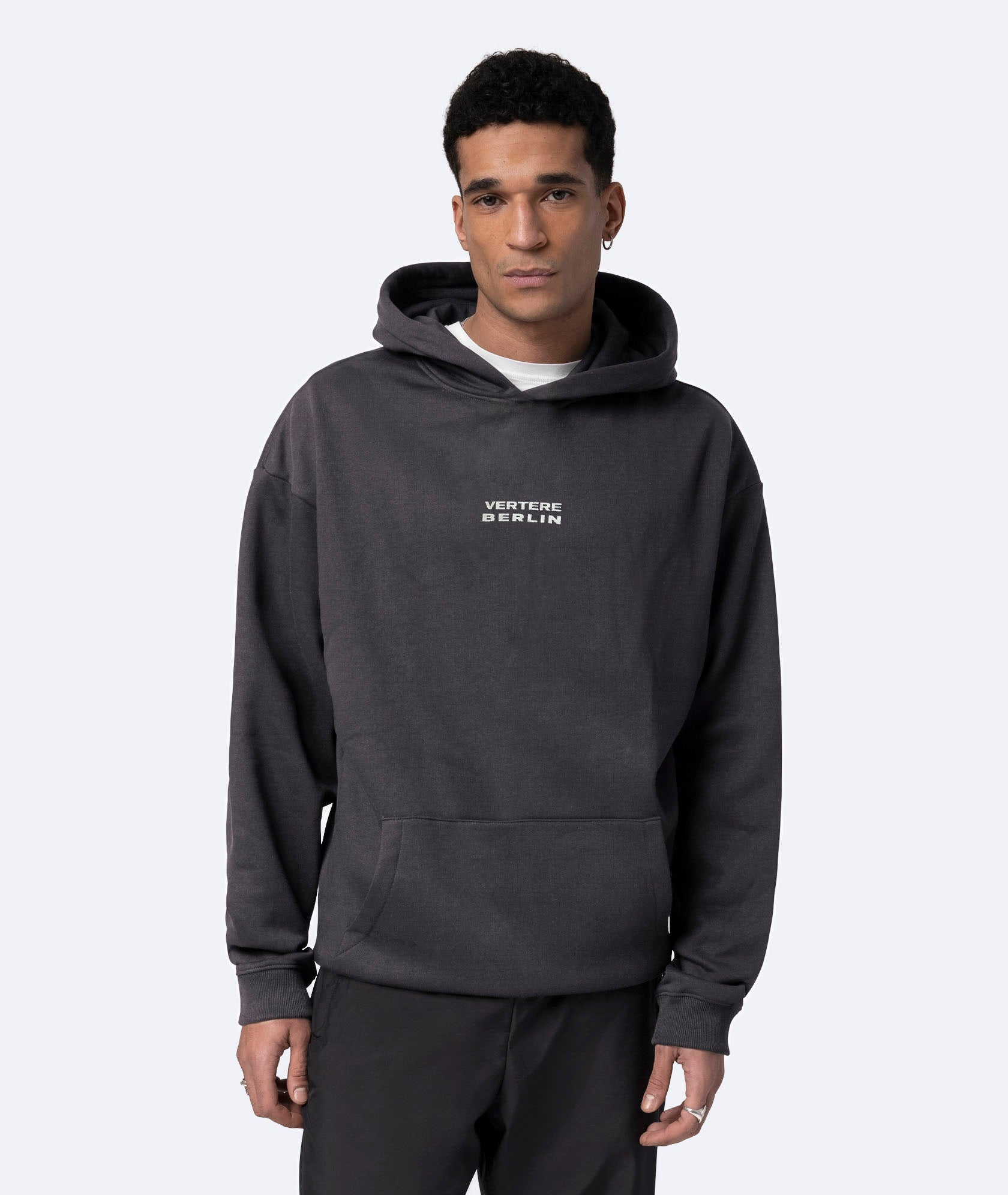 FADED HOODIE - WASHED BLACK