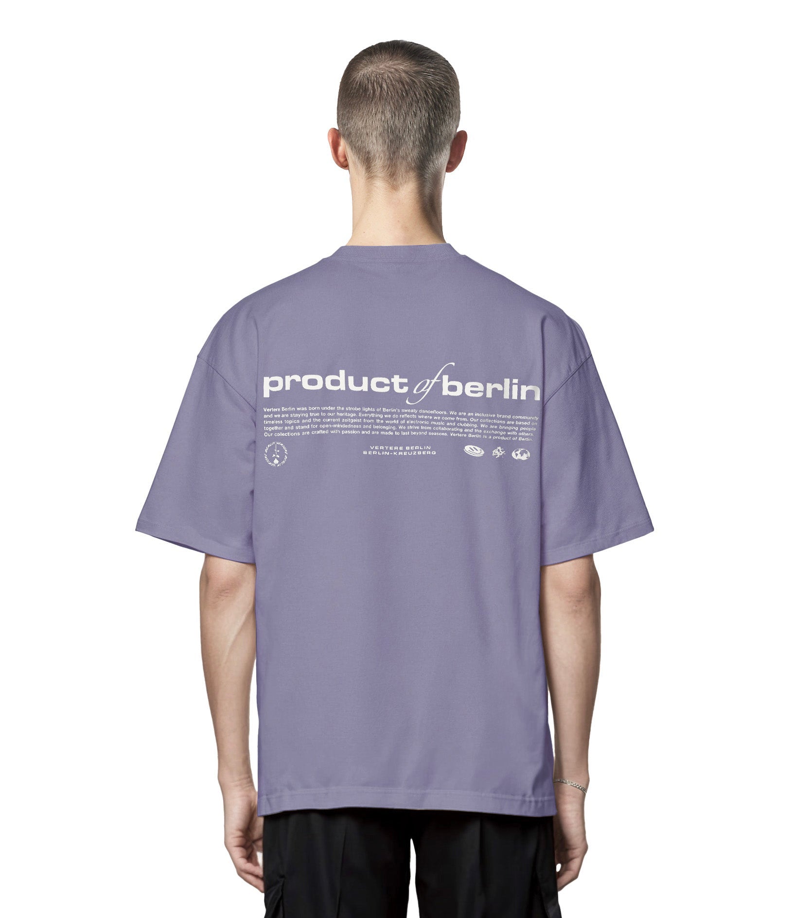 PRODUCT OF BERLIN T-SHIRT - PURPLE HAZE