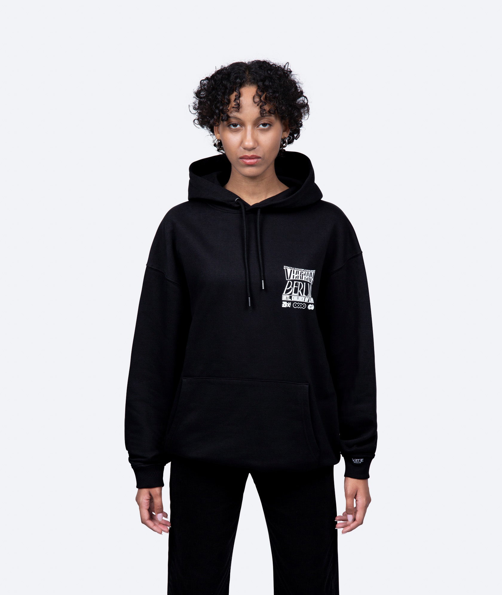 CHILDREN OF LOVE HOODIE - BLACK