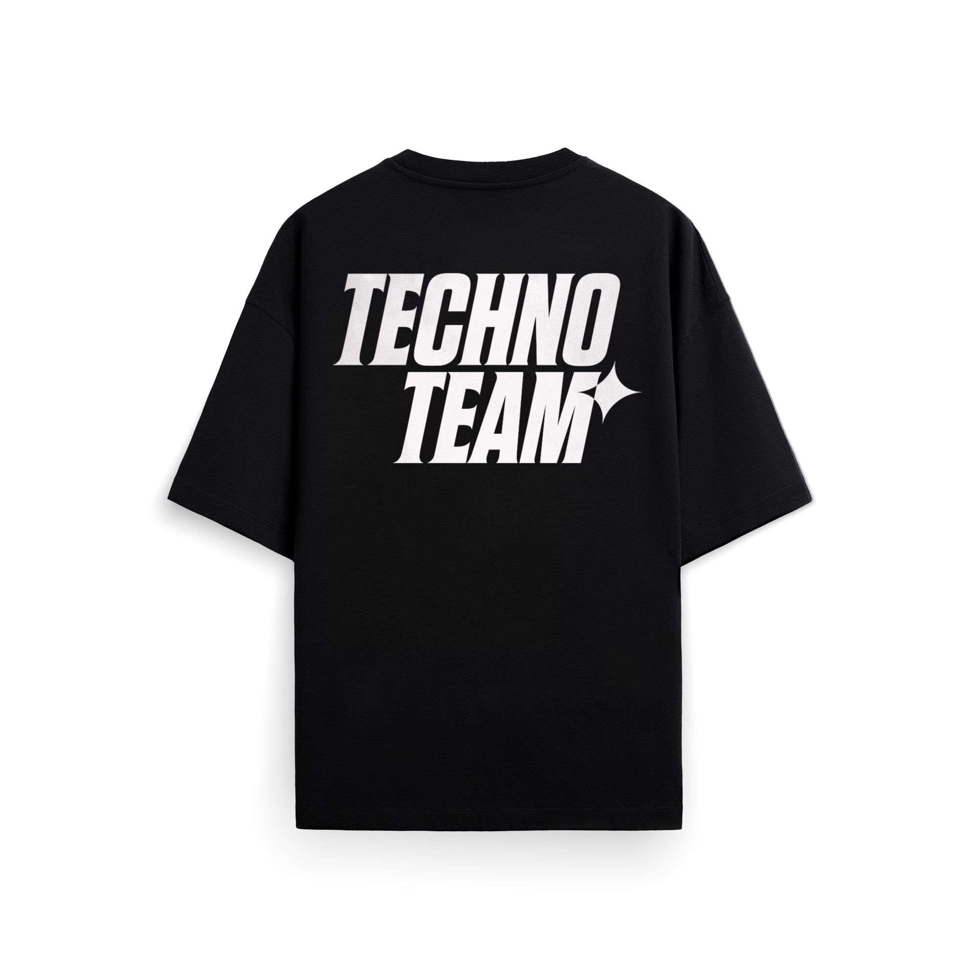 DAS TECHNO TEAM T-SHIRT - BLACK