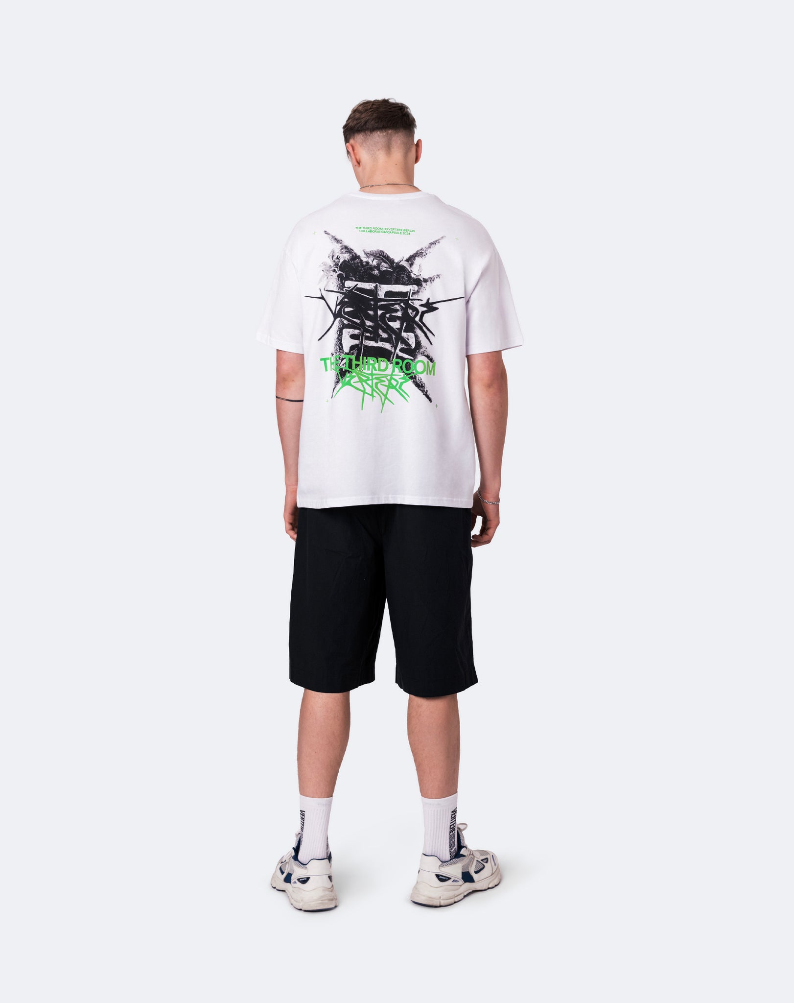 THE THIRD ROOM X VERTERE BERLIN FLORA T-SHIRT - WHITE