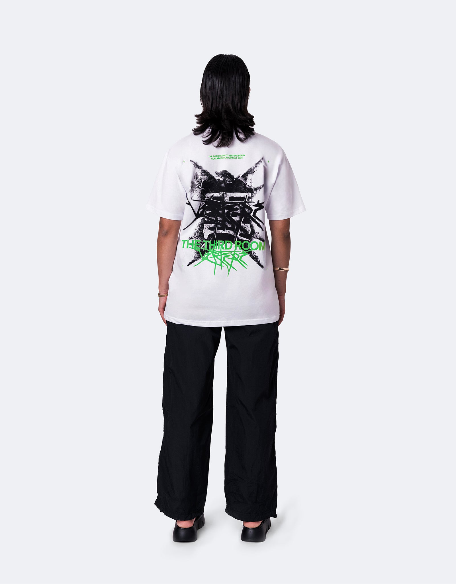 THE THIRD ROOM X VERTERE BERLIN FLORA T-SHIRT - WHITE