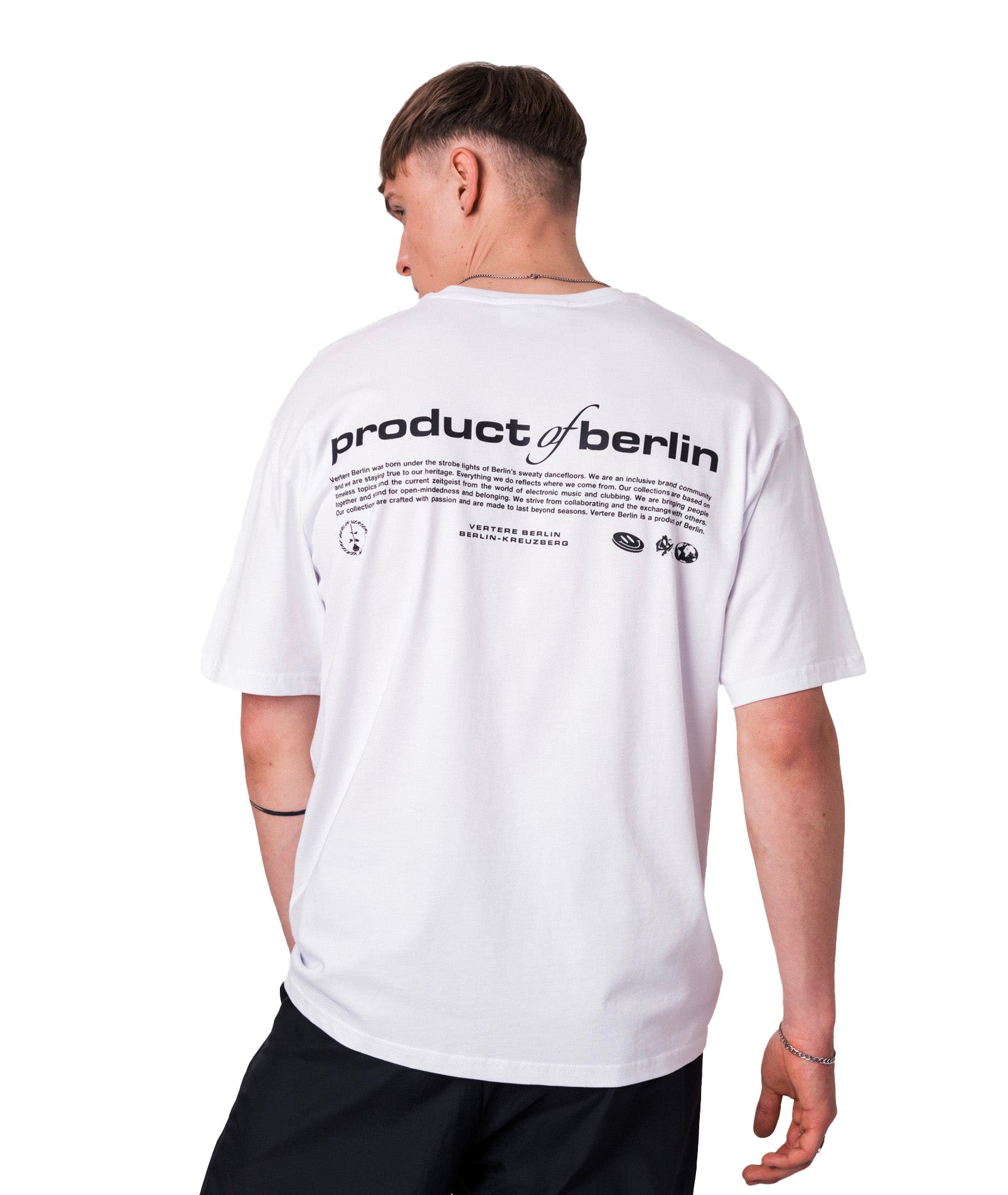 PRODUCT OF BERLIN T-SHIRT - WHITE