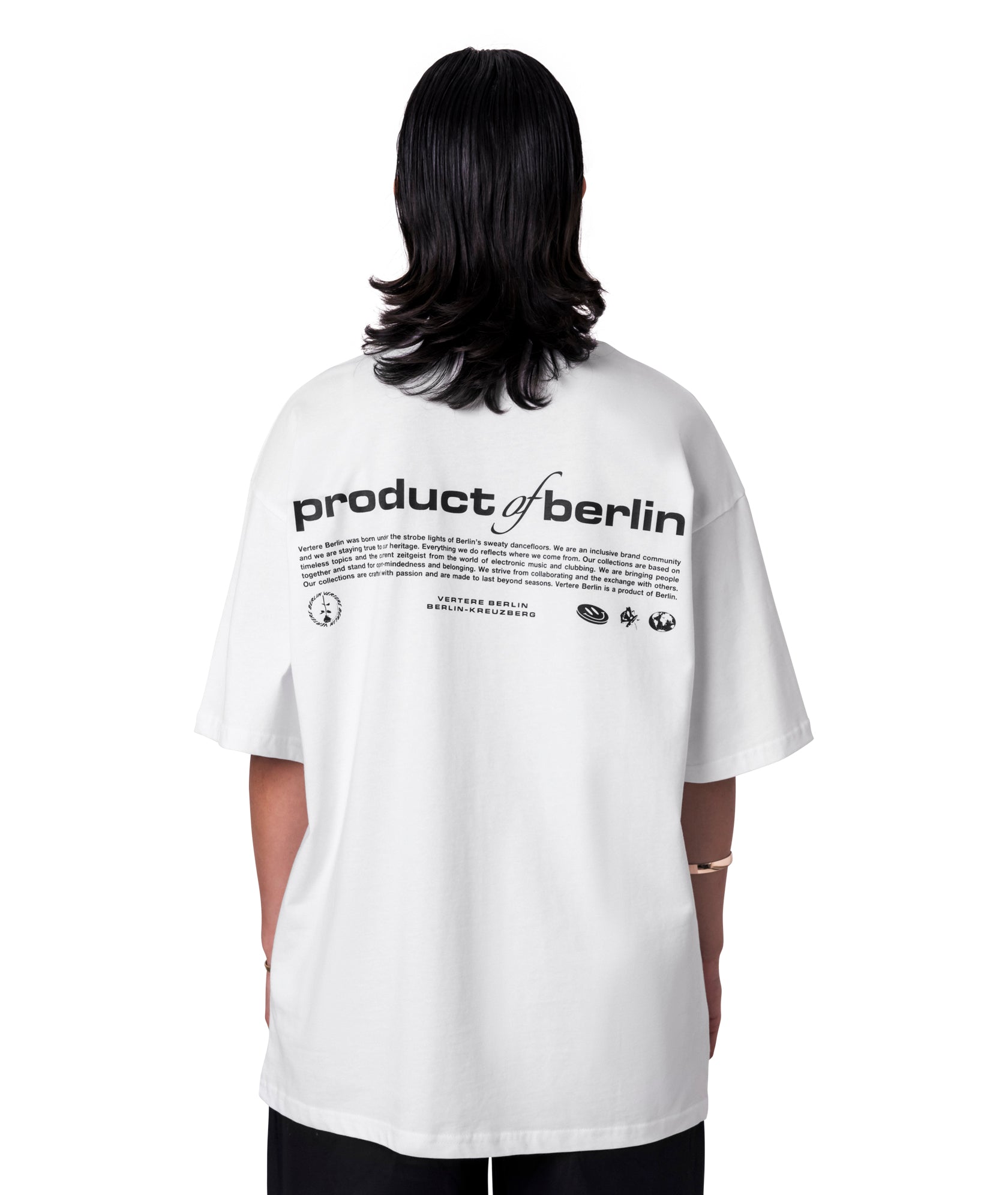 PRODUCT OF BERLIN T-SHIRT - WHITE