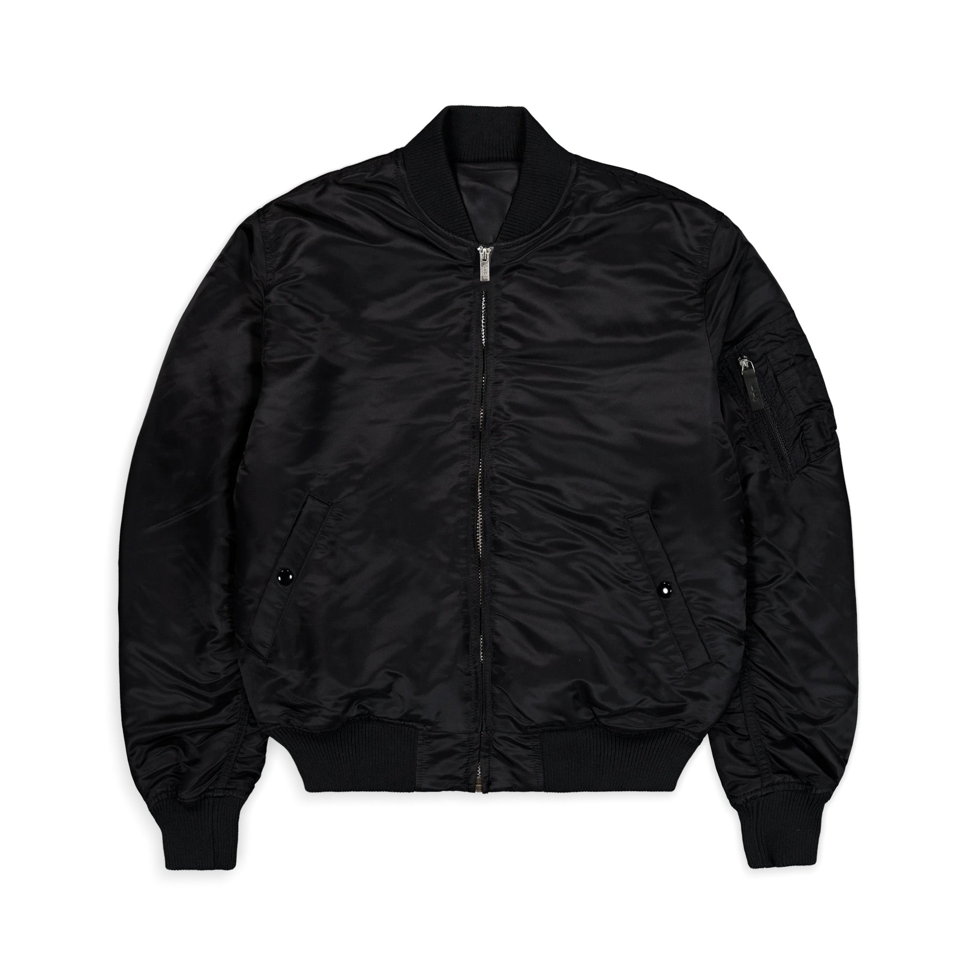 CLASSIC BOMBER JACKET - BLACK