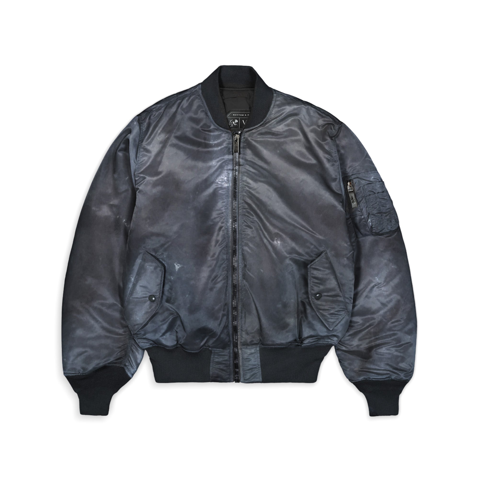 WINTER BOMBER - WASHED BLACK