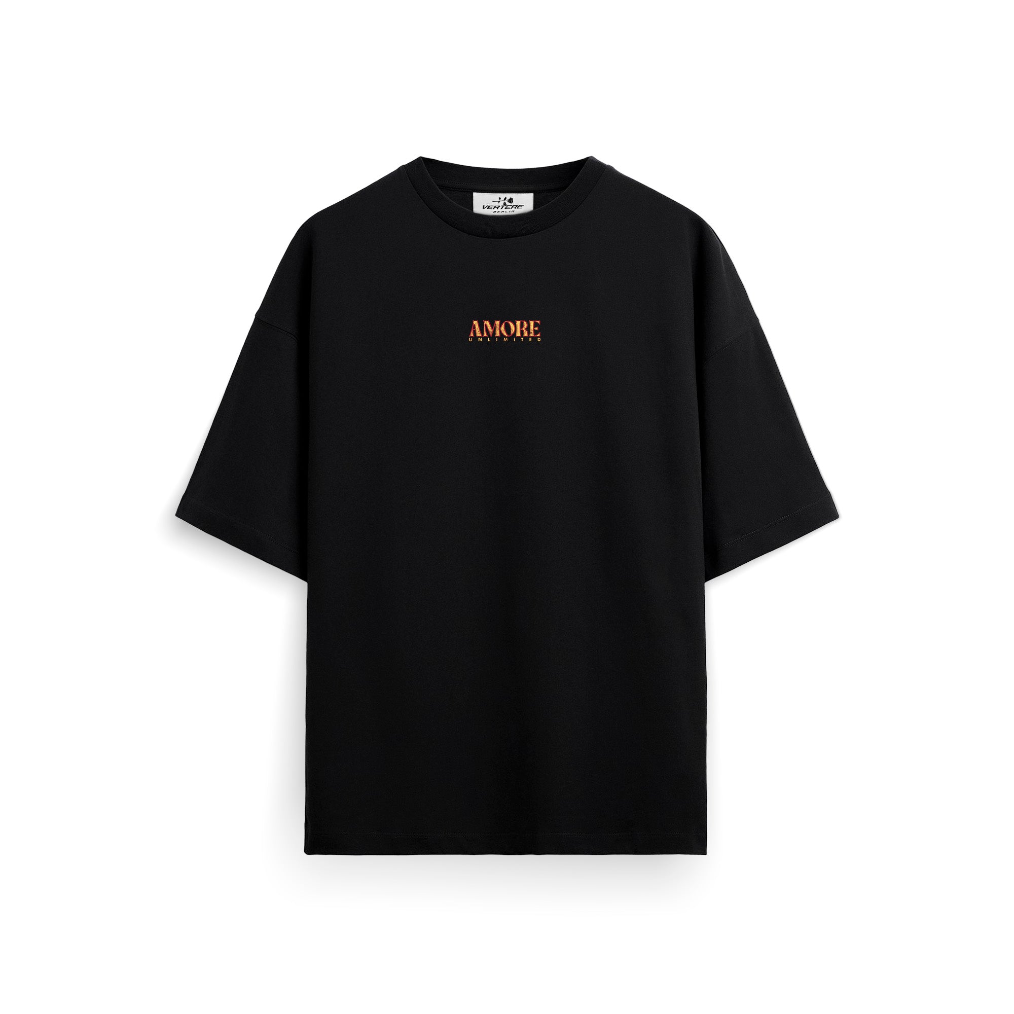 AMORE UNLTD. T-SHIRT - BLACK