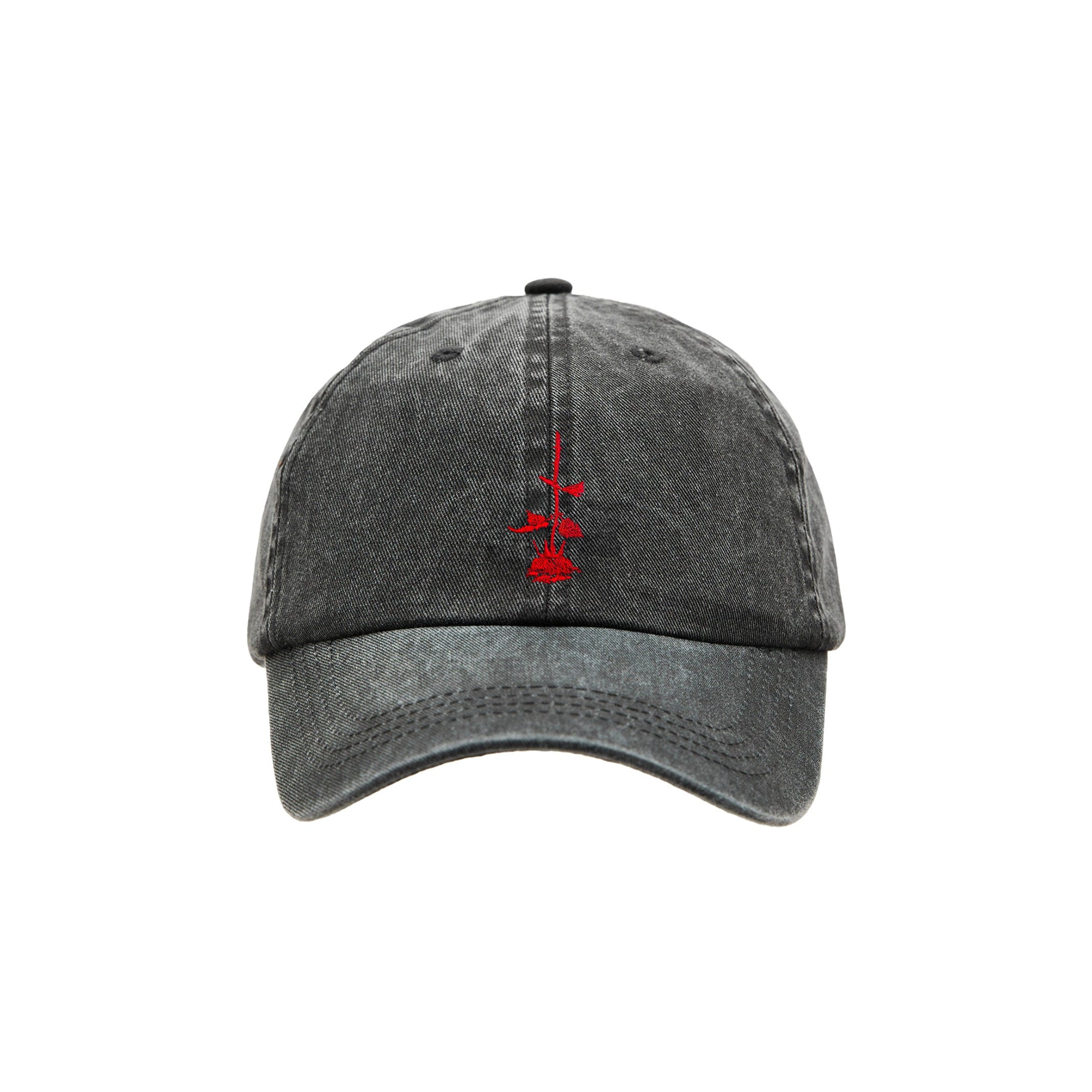 CHROME ROSE CAP - WASHED BLACK