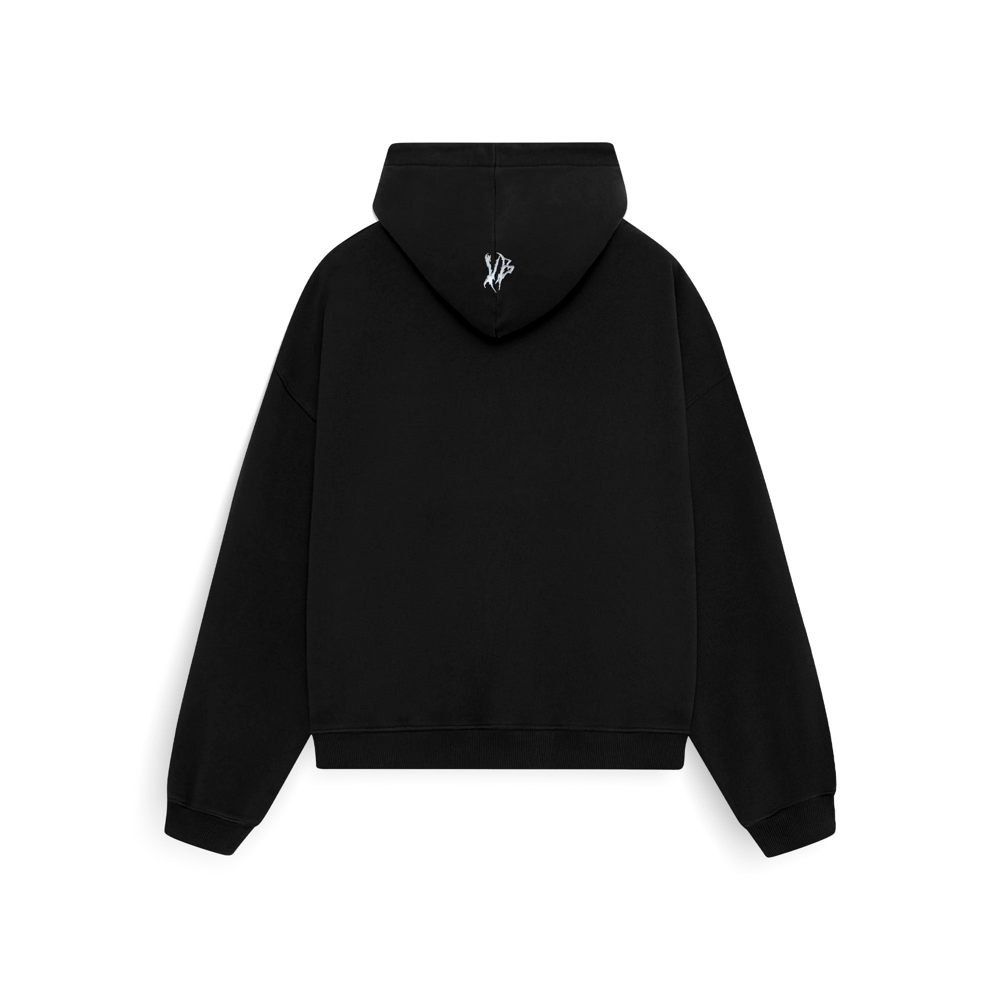 FOG ZIP HOODIE - BLACK