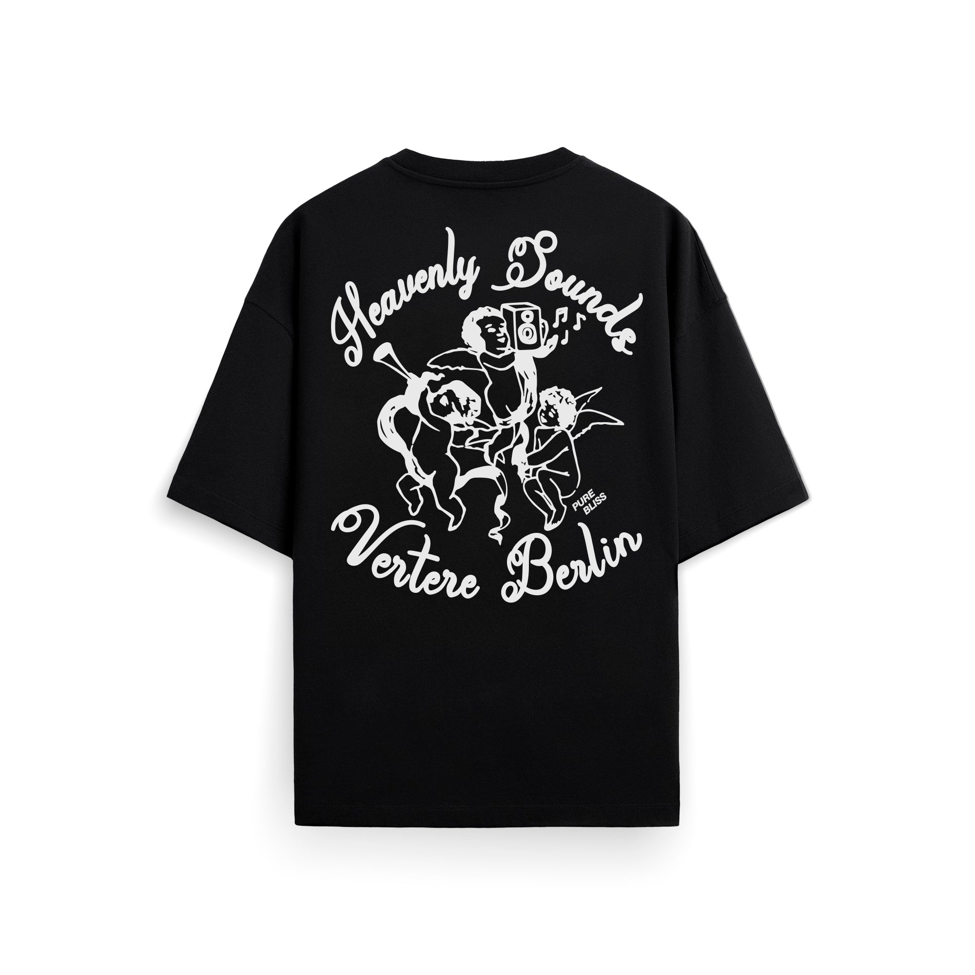 HEAVENLY SOUNDS T-SHIRT - BLACK