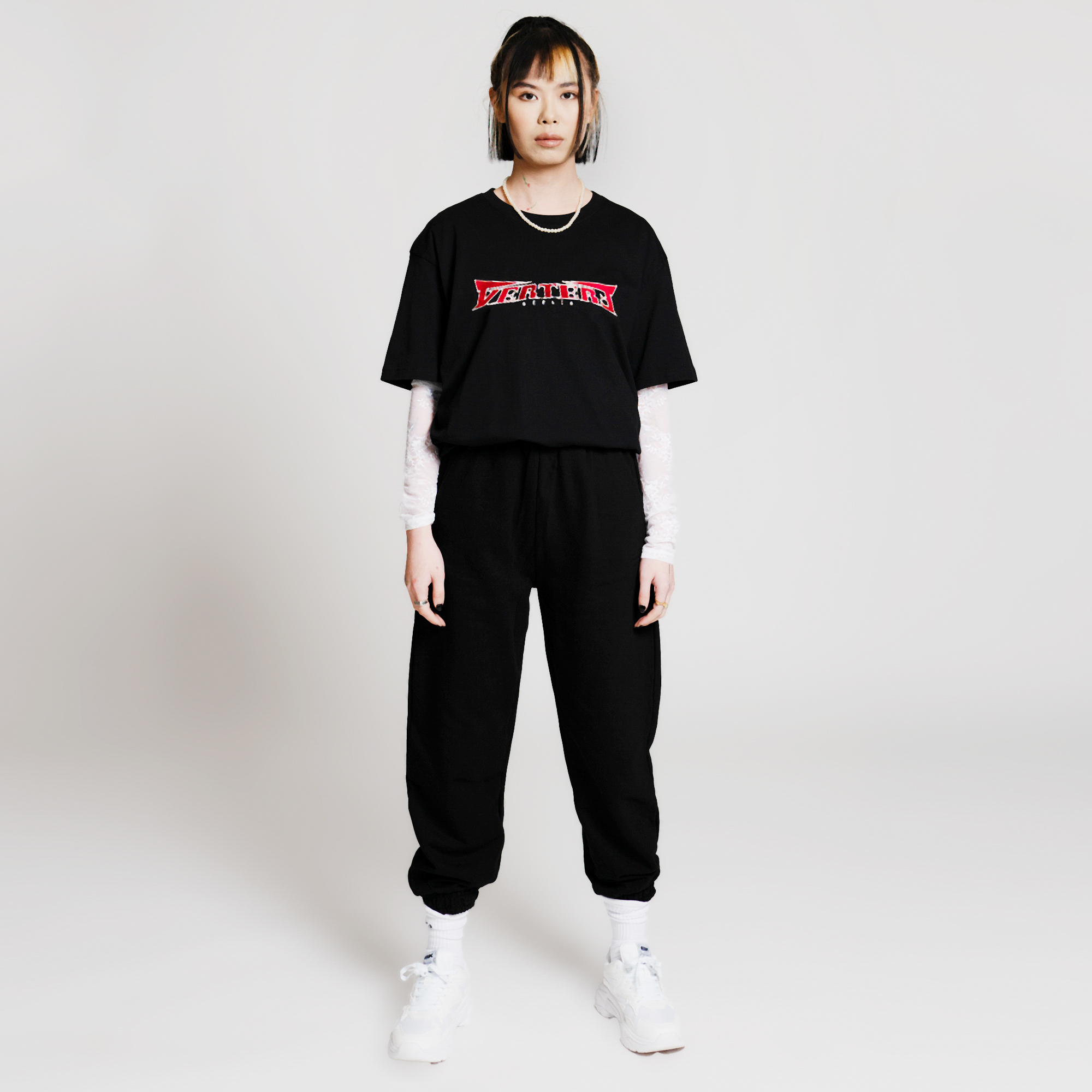 ROUGHNESS T-SHIRT - BLACK
