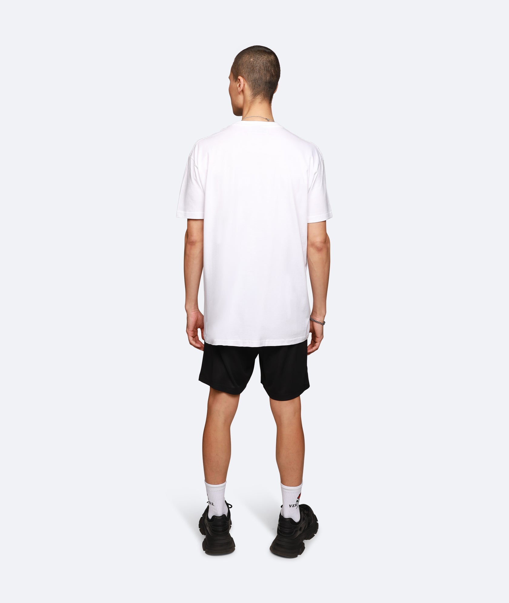 Y2K LOGO T-SHIRT - WHITE