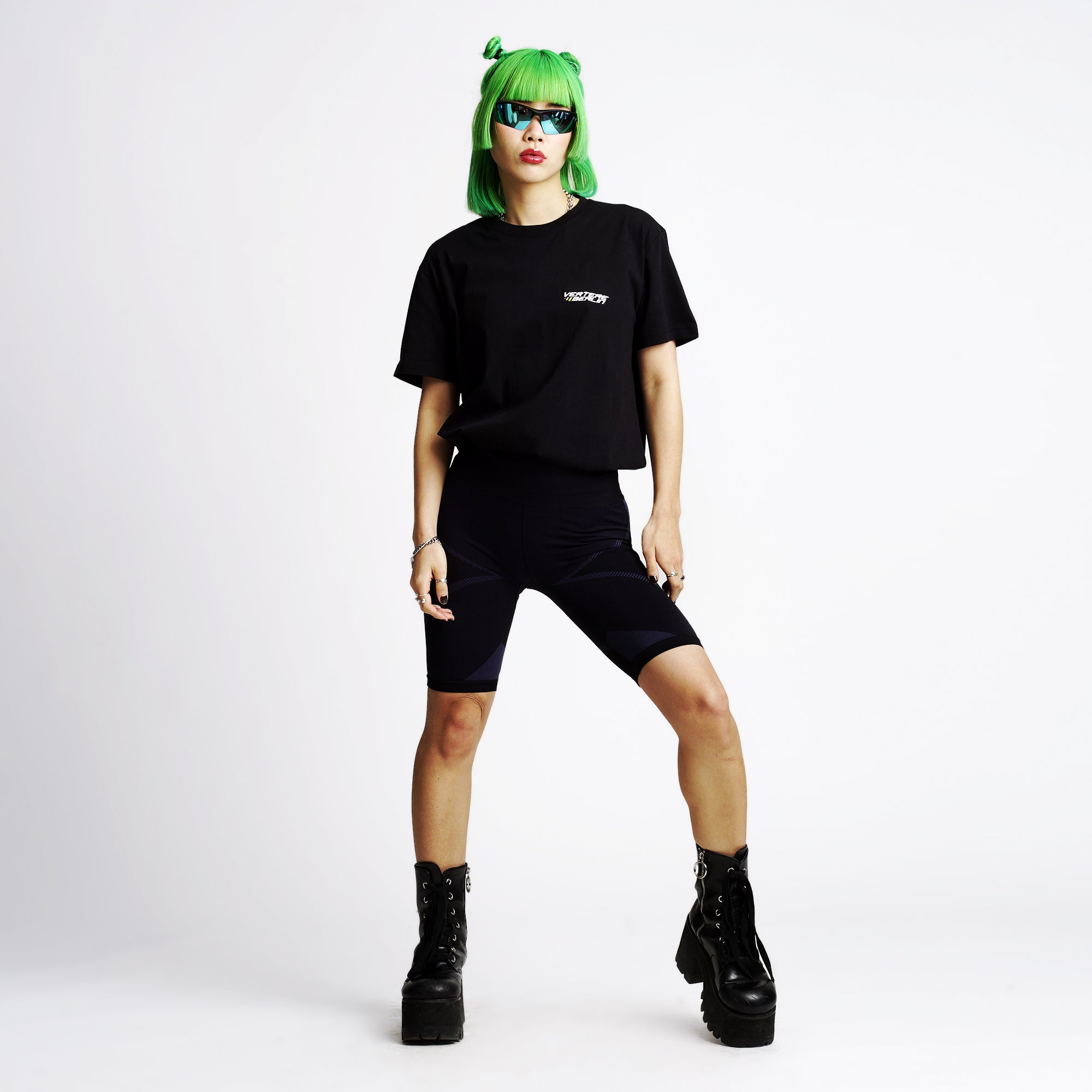 MICRO LOGO T-SHIRT - BLACK