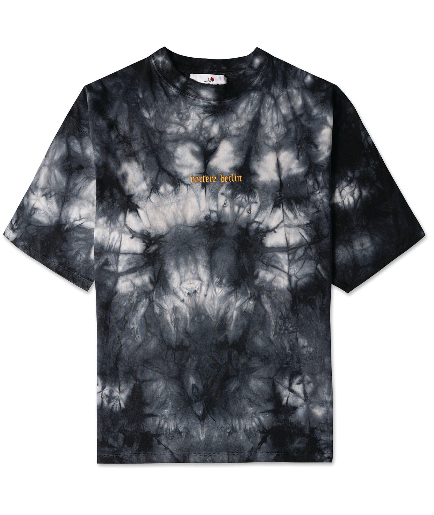 OVERSIZE ACID T-SHIRT - BLACK/GREY